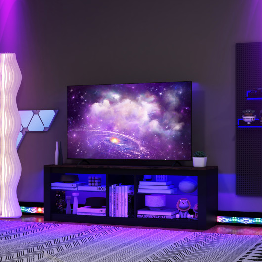 Modern LED TV Stand with Adjustable Shelves for 65-Inch TVs 6 Modern LED TV Stand with Adjustable Shelves for 65-Inch TVs - Image 6