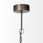 Tahla 14x 14.5 Gold Toned Metal Cage Pendant Light