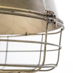 Tahla 14x 14.5 Gold Toned Metal Cage Pendant Light