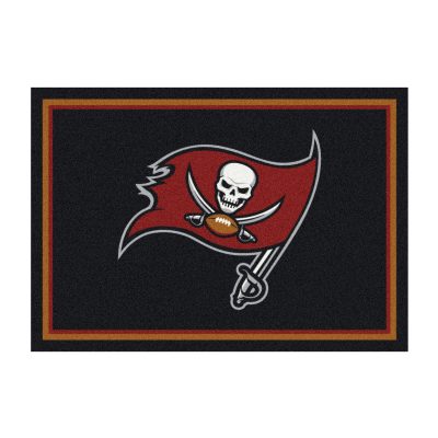 Tampa Bay Buccaneers 8x11 Officially Licensed Spirit Area Rug