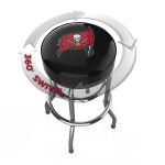 Tampa Bay Buccaneers Chrome Logo American Bar Stool 8 Tampa Bay Buccaneers Chrome Logo American Bar Stool