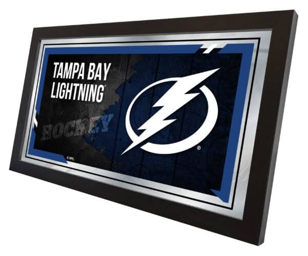 Tampa Bay Lightning 15x26 Hockey Collector Mirror