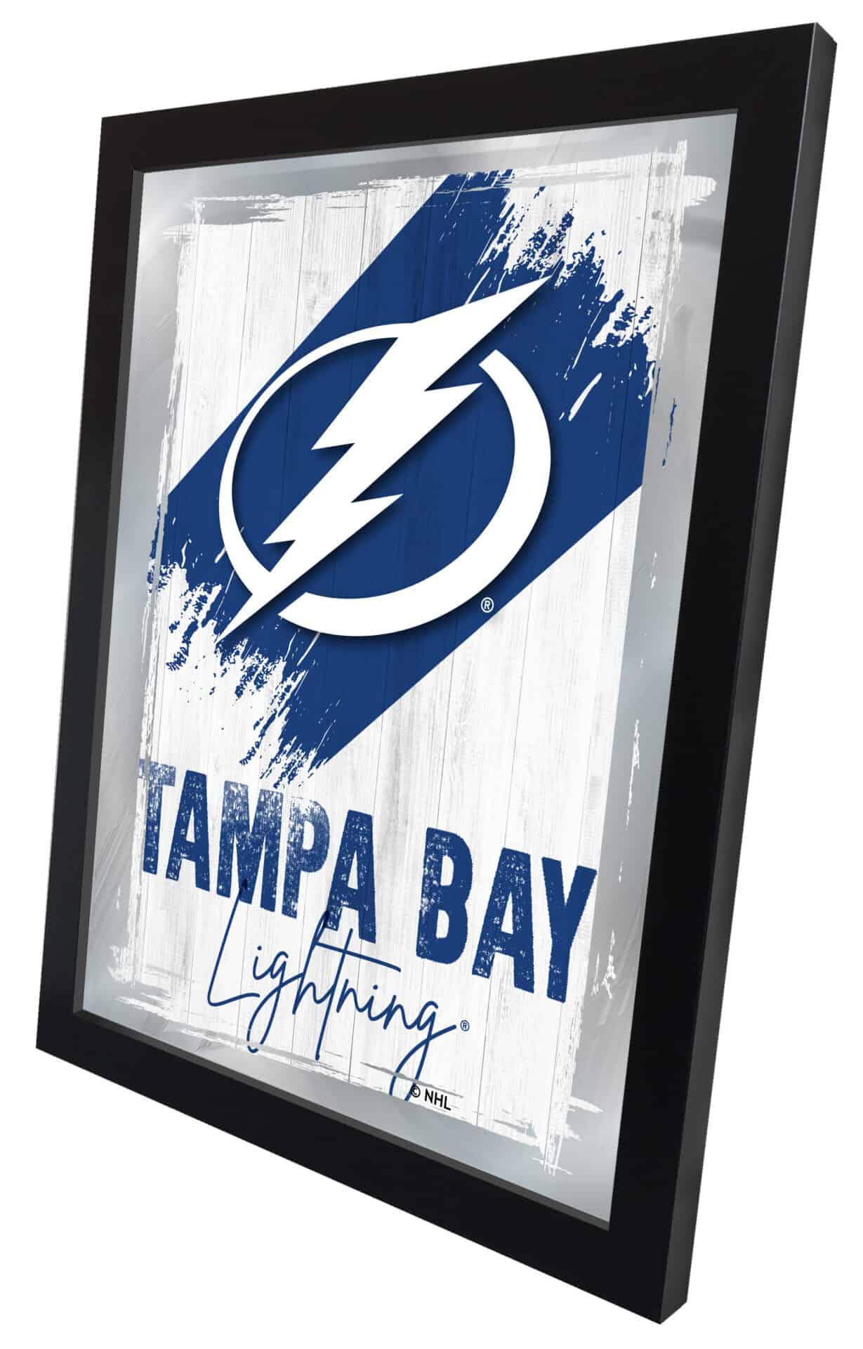 Tampa Bay Lightning 17x22 Logo Wall Mirror (Alternate) 2 Tampa Bay Lightning 17x22 Logo Wall Mirror (Alternate) - Image 2