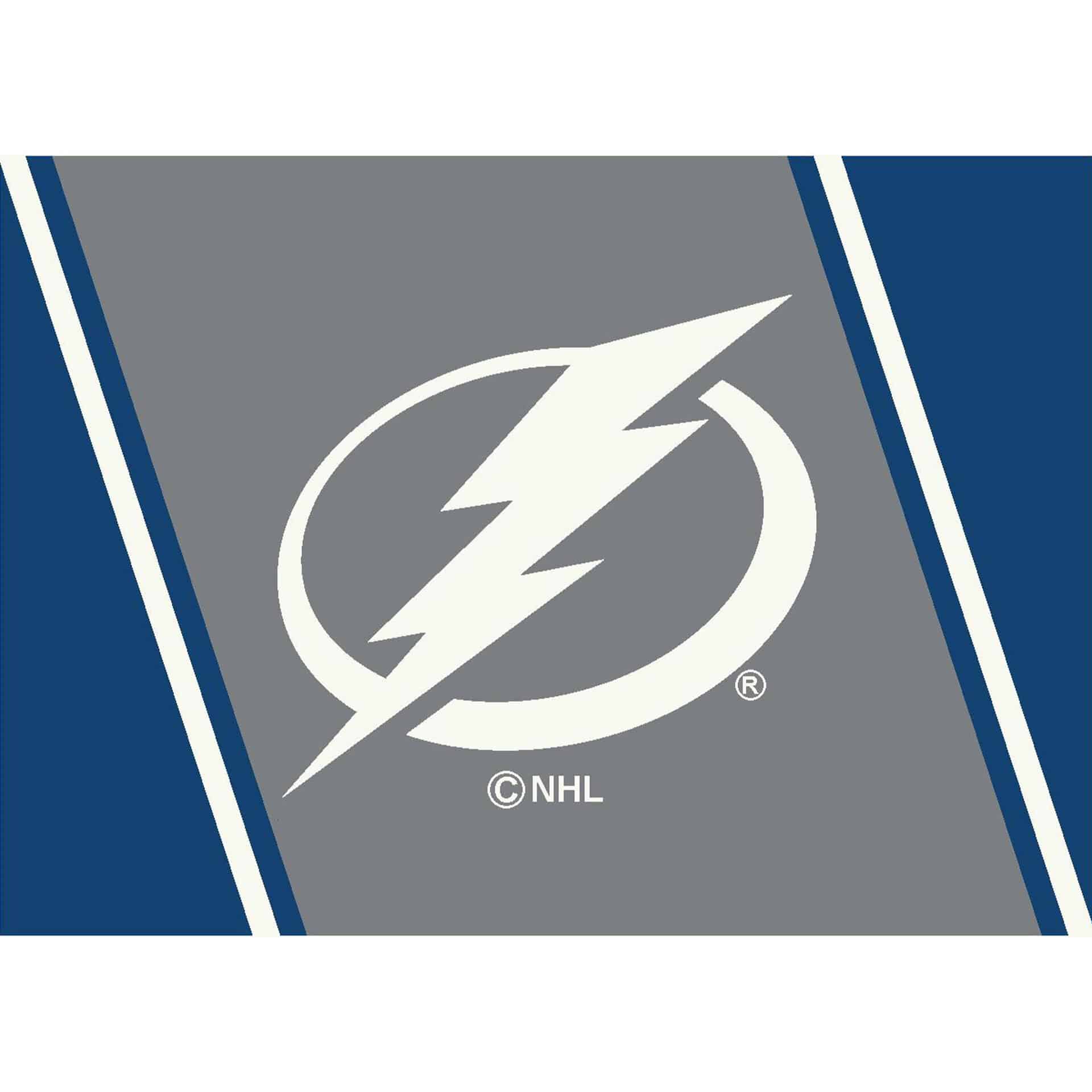 Tampa Bay Lightning 4x6 Spirit Rug 3 Tampa Bay Lightning 4x6 Spirit Rug - Image 3