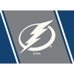Tampa Bay Lightning 8x11 Spirit Rug 5 Tampa Bay Lightning 8x11 Spirit Rug