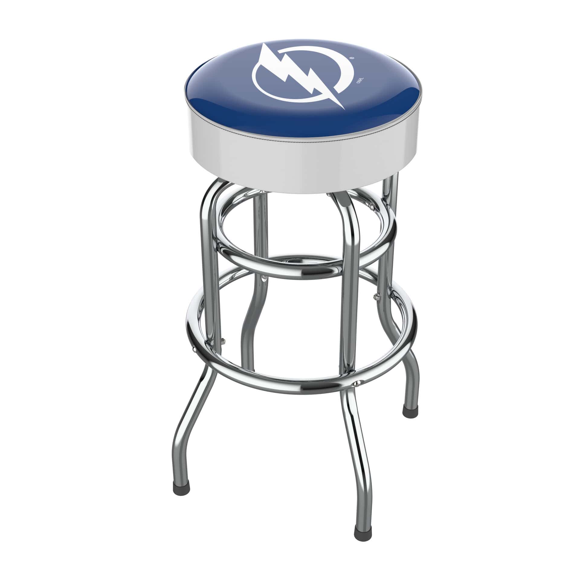 Tampa Bay Lightning Chrome Bar Stool 1 Tampa Bay Lightning Chrome Bar Stool