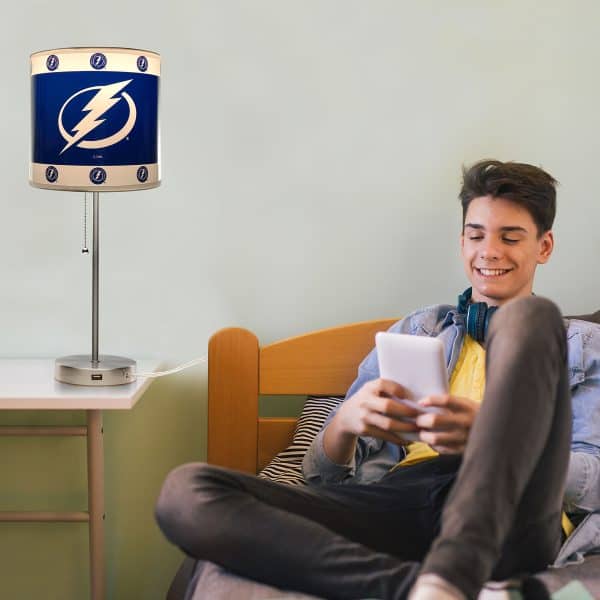 Tampa Bay Lightning Chrome Lamp 4