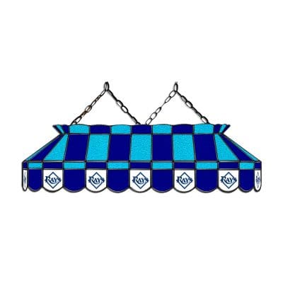 Tampa Bay Rays 40 Inch Stained Glass Billiard Lamp