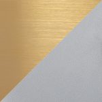 Tania Glam Silver Velvet Contemporary Ottoman Gold Steel Base 12 Tania Glam Silver Velvet Contemporary Ottoman Gold Steel Base