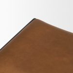Taniel Brown Leather w/ Black Metal Counter Stool