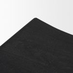 Taniel Textured Black Wood w/ Black Metal Counter Stool