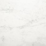 Tanner II 48" Round White Marble Top Black Metal Base Dining Table