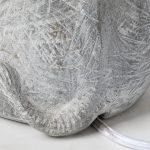 Tantor (15.9"H) Gray Resin Elephant Calf Table Lamp