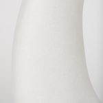 Tao 20.0L x 20.0W x 33.0H Cream Base W/White Shade Table Lamp