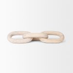 Tayla Large Blonde Wood Chain Link