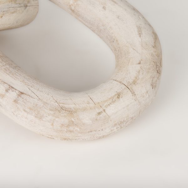 Tayla Large Blonde Wood Chain Link 7
