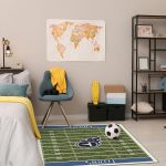 Tennessee Titans 4x6 Homefield Football Field Area Rug