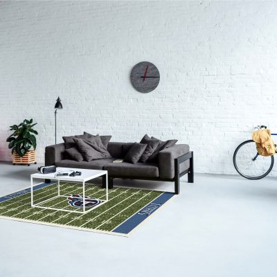 Tennessee Titans 4x6 Homefield Football Field Area Rug
