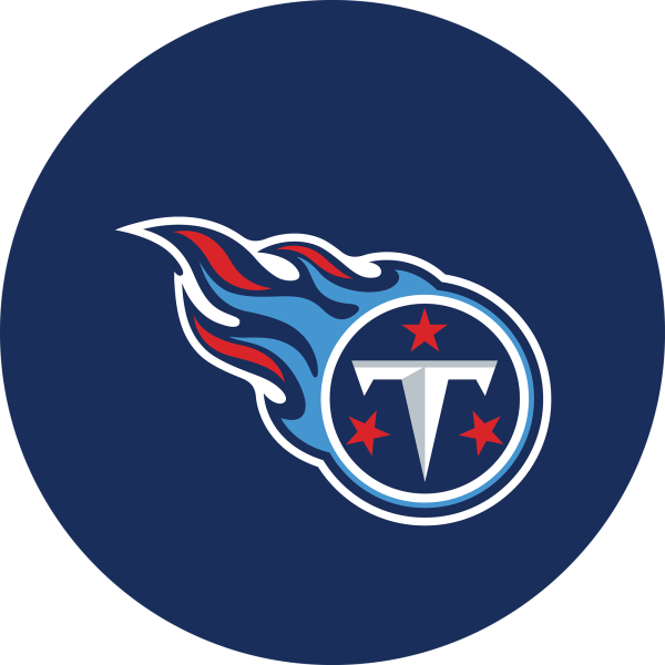 Tennessee Titans Chrome Logo American Crafted Bar Stool 6