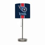 Tennessee Titans Chrome USB Charging Lamp with Shade Insert