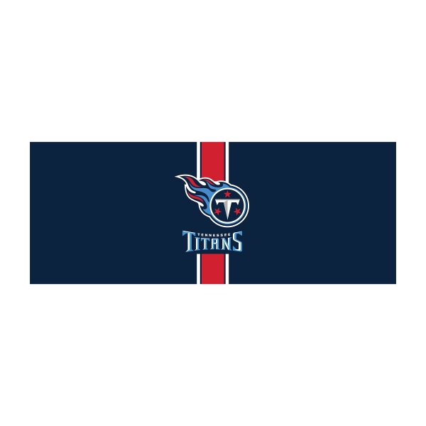 Tennessee Titans Chrome USB Charging Lamp with Shade Insert 3