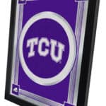 Texas Christian University 17x22 Logo Wall Mirror