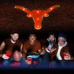 Texas Longhorns Logo Lighted Recycled Metal Sign 5 Texas Longhorns Logo Lighted Recycled Metal Sign