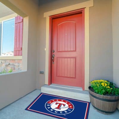 Texas Rangers 3x4 Spirit Area Rug Officially Licensed MLB