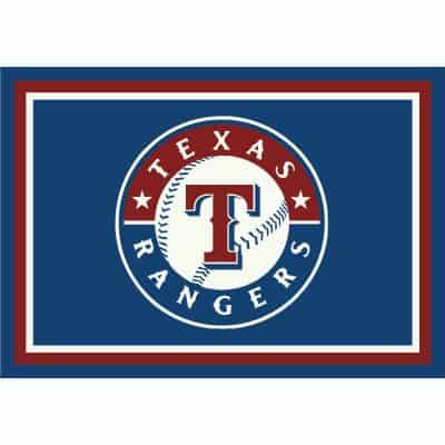Texas Rangers 4 x 6 Spirit Area Rug Officially Licensed