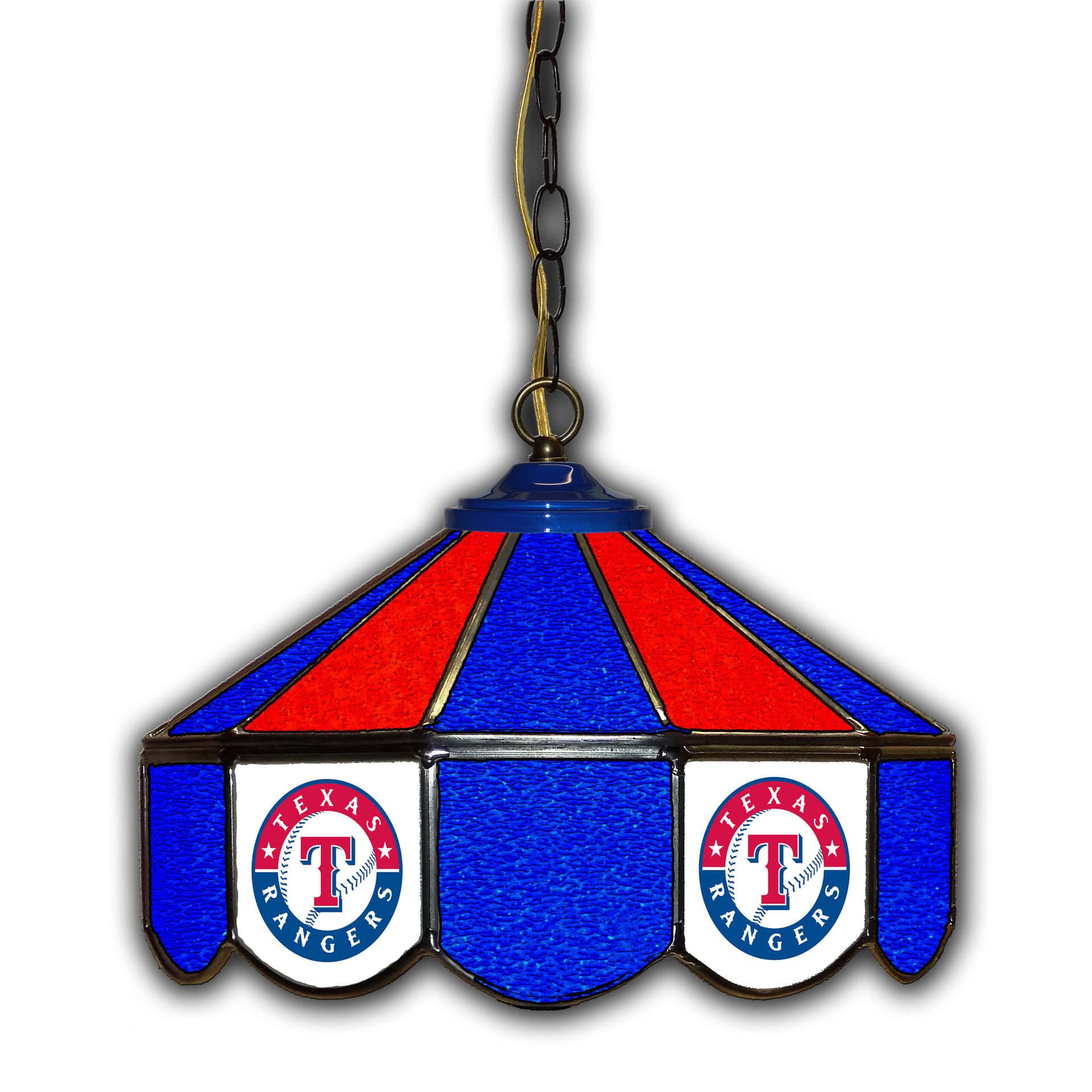 Texas Rangers Stained Glass Pub Light 14 Inch 1 Texas Rangers Stained Glass Pub Light 14 Inch