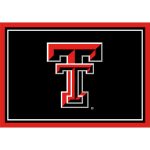 Texas Tech 6x8 Spirit Rug 7 Texas Tech 6x8 Spirit Rug