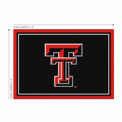 Texas Tech 6x8 Spirit Rug