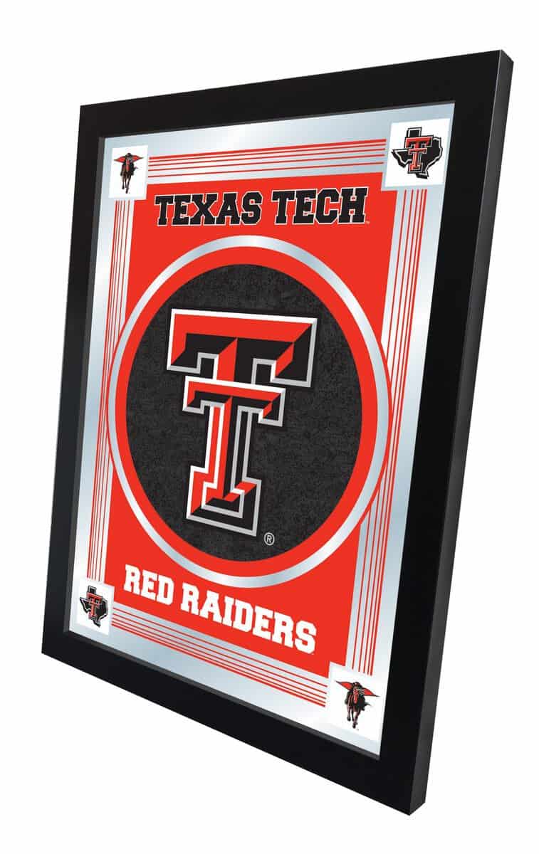 Texas Tech University 17x22 Logo Wall Mirror 2 Texas Tech University 17x22 Logo Wall Mirror - Image 2