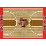 Texas Tech University 6x8 Courtside Rug