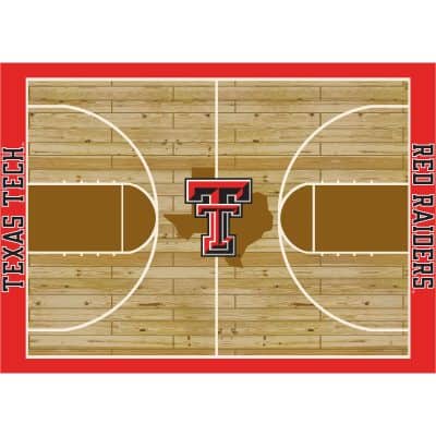 Texas Tech University 8x11 Courtside Rug