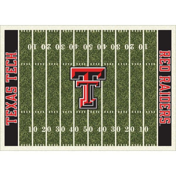 Texas Tech University 8x11 Homefield Rug 1