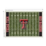 Texas Tech University 8x11 Homefield Rug 6 Texas Tech University 8x11 Homefield Rug