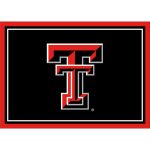 Texas Tech University 8x11 Spirit Rug 6 Texas Tech University 8x11 Spirit Rug