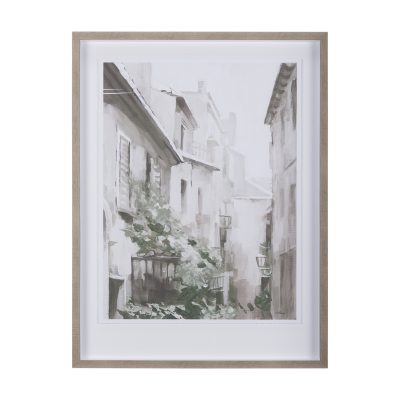 The Old Lodge Lane I by Natalia a Framed Art Print Matted under Glass