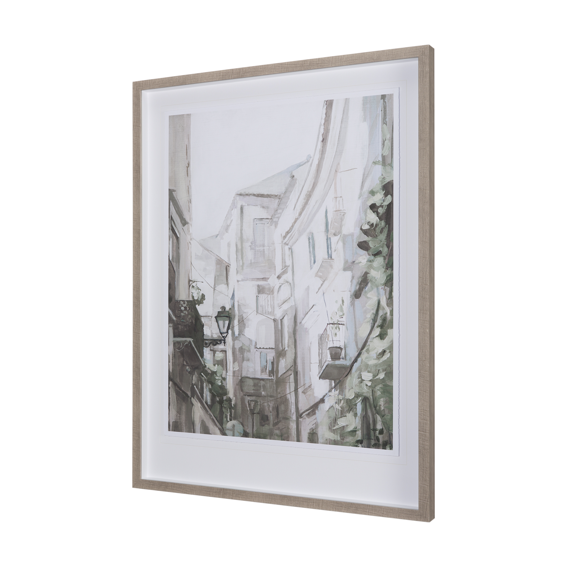 The Old Lodge Lane II by Natalia a Framed Art Print Matted under Glass 3 The Old Lodge Lane II by Natalia a Framed Art Print Matted under Glass - Image 3