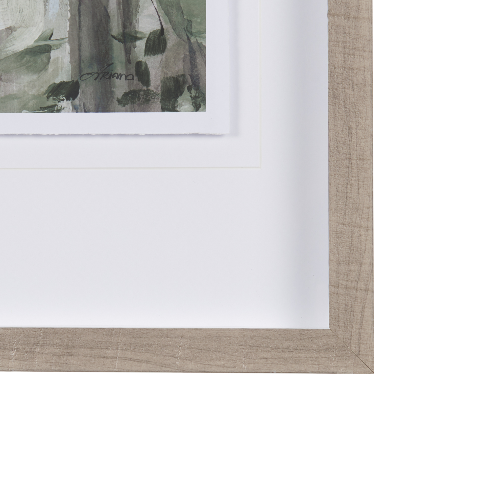 The Old Lodge Lane II by Natalia a Framed Art Print Matted under Glass 4 The Old Lodge Lane II by Natalia a Framed Art Print Matted under Glass - Image 4