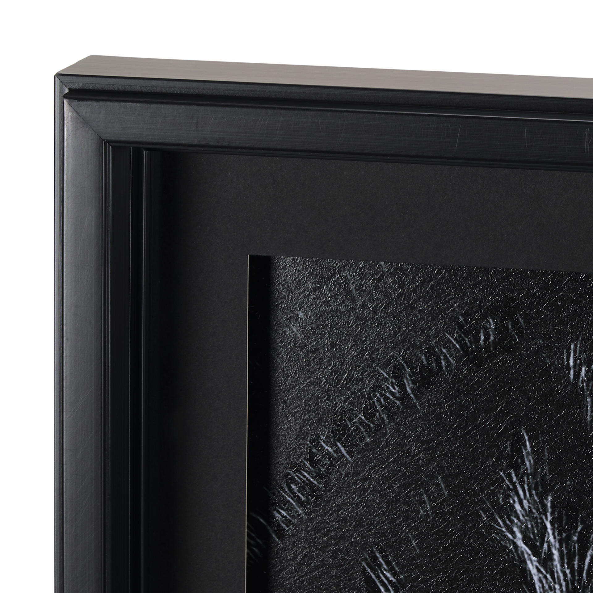 The look of Nature by Mercana Studio a Hand Embelished Textured Framed Art Print Matted under Glass 4 The look of Nature by Mercana Studio a Hand Embelished Textured Framed Art Print Matted under Glass - Image 4