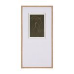 Thoroughbred III Olive by Mercana Studio Hand Embelished Framed Art Print Matted under Glass