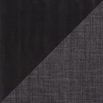 Tintori Charcoal Contemporary Fabric Dining Chairs (Set of 2)