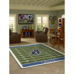 Titans 8x11 Homefield Football Field Premium Nylon Area Rug