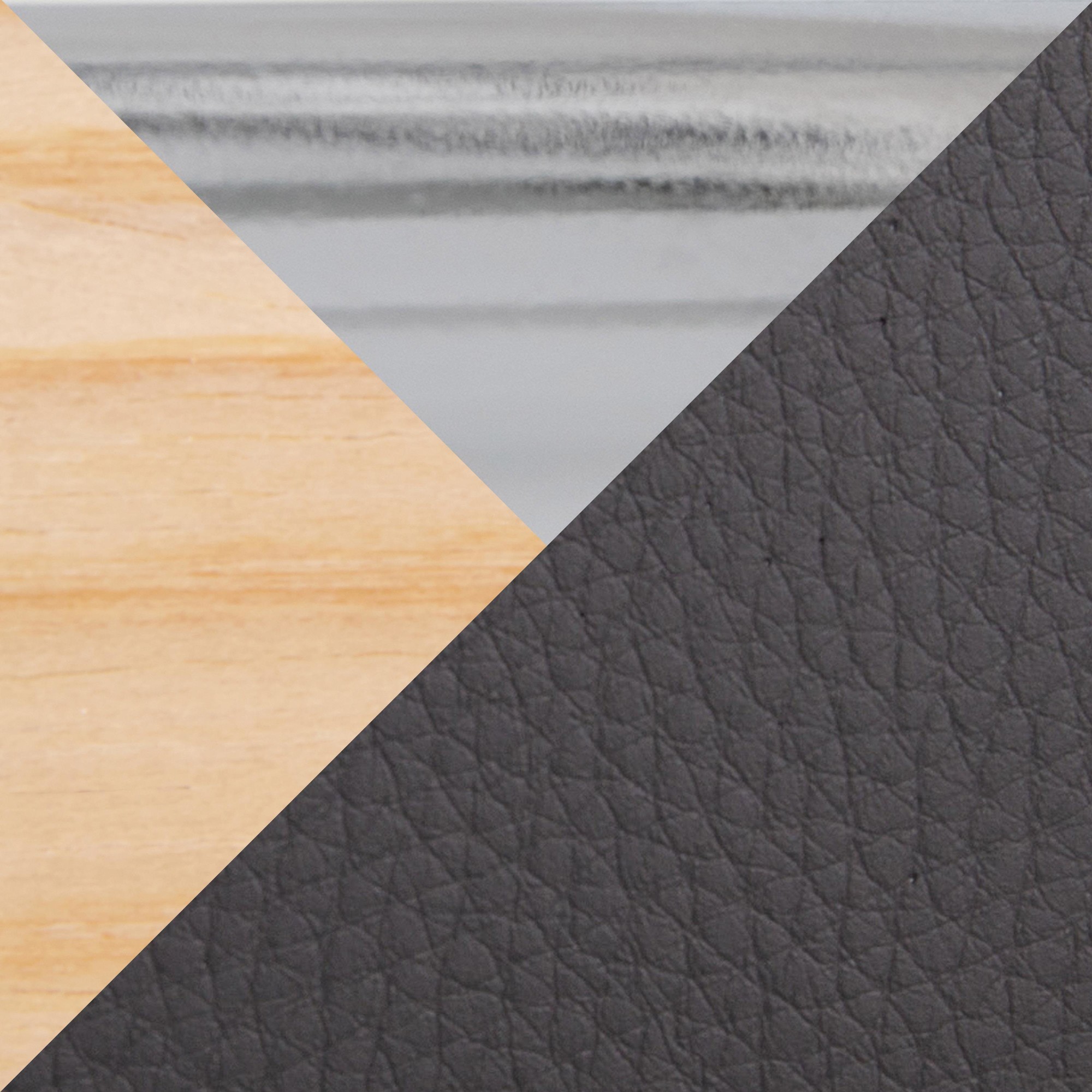 Toriano 26-Inch Contemporary Swivel Grey Faux Leather Counter Stools (Set of 2) 7 Toriano 26-Inch Contemporary Swivel Grey Faux Leather Counter Stools (Set of 2) - Image 7