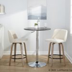 Toriano 26in Contemporary Swivel Counter Stools Light Grey (Set of 2) (Set of 2) 17 Toriano 26in Contemporary Swivel Counter Stools Light Grey (Set of 2) (Set of 2)