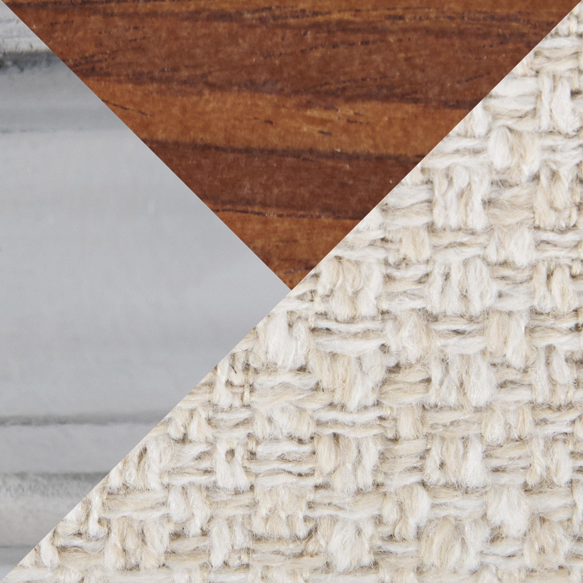 Toriano 30-Inch Walnut and Cream Mid-Century Modern Swivel Barstool (Set of 2) 11 Toriano 30-Inch Walnut and Cream Mid-Century Modern Swivel Barstool (Set of 2) - Image 11