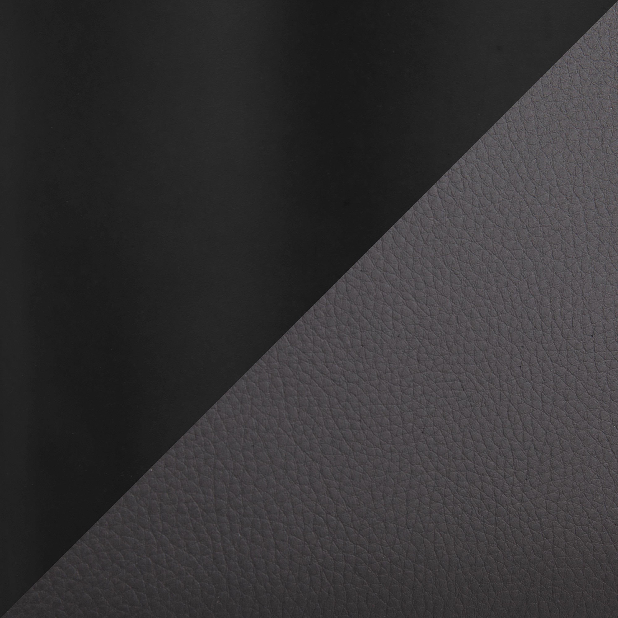 Toriano Black Steel Grey Faux Leather Contemporary Bar Stools (Set of 2) 10 Toriano Black Steel Grey Faux Leather Contemporary Bar Stools (Set of 2) - Image 10