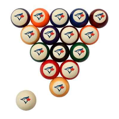 Toronto Blue Jays MLB Retro Polyester Cue Ball Set